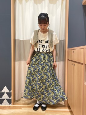 あずまみかさん（レディース・153cm）の夏コーディネート