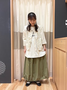 あずまみかさん(レディース・153cm)の春コーディネート