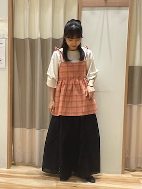 あずまみかさん（レディース・153cm）の秋コーディネート
