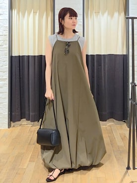 「A part by（アパートバイ）のアイテム」を使った、ノノカさん（レディース・156cm）の夏コーディネート