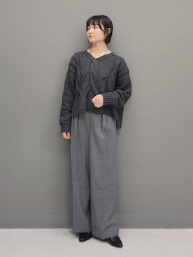 ノノカさん（レディース・156cm）の秋コーディネート