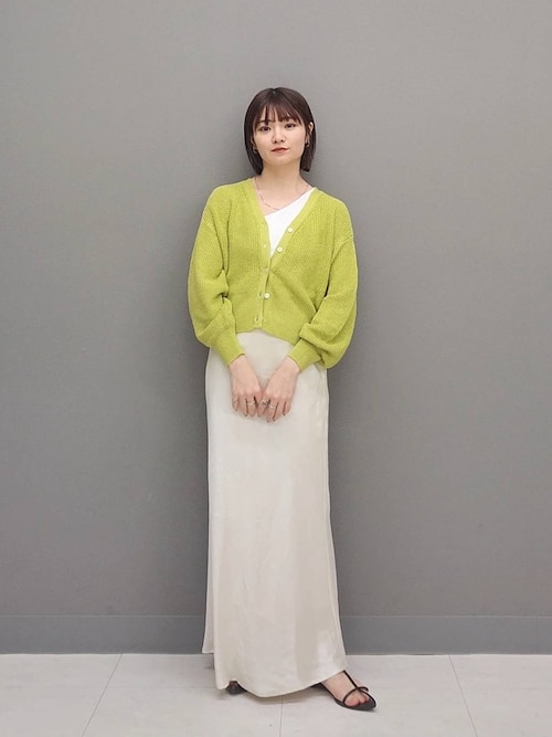 超美品！Atelier GG パイナップルタンクトップ①　サイズ2ハーフ① セール】ワンショルカップツキタンク（タンクトップ）｜A part
