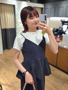 「A part by（アパートバイ）のアイテム」を使った、ノノカさん（レディース・156cm）の夏コーディネート