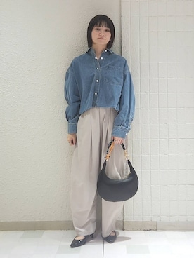 「アイテム（パンプス）」を使った、ノノカさん（レディース・156cm・20代）の春コーディネート