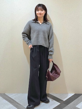 「SNAP_apart by lowrys」｜ノノカさん（レディース・156cm）の秋コーディネート