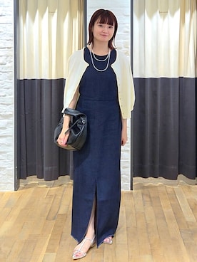 「骨格ストレート」｜「アイテム（サンダル）」を使った、ノノカさん（レディース・156cm・20代）の夏コーディネート