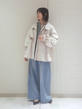 「アイテム（パンプス）」を使った、ノノカさん（レディース・156cm・20代）の春コーディネート