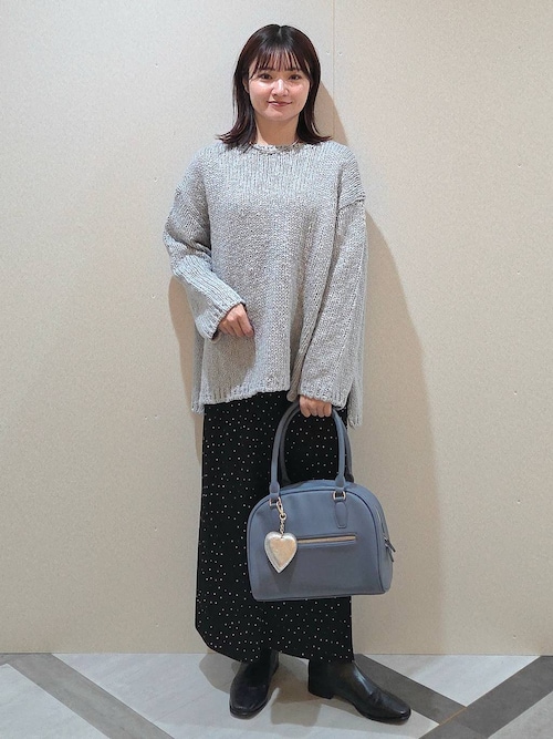 【ELLIE】スラブニット　ブラック 安い 価格ファッション - 【ELLIE】スラブニット ブラック