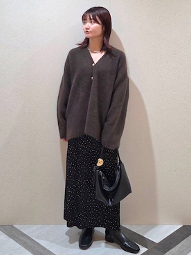 「SNAP_apart by lowrys」｜ノノカさん（レディース・156cm）の秋コーディネート