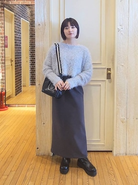 ノノカさん（レディース・156cm）の冬コーディネート