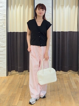 「アイテム（チョーカー）」を使った、ノノカさん（レディース・156cm・20代）の夏コーディネート