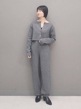 「e/rm」｜ノノカさん（レディース・156cm）の秋コーディネート