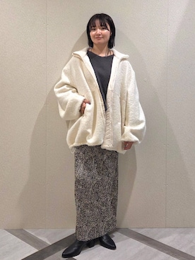 「アイテム（チョーカー）」を使った、ノノカさん（レディース・156cm・20代）の秋コーディネート