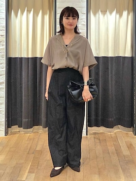 「アイテム（バングル/リストバンド）」を使った、ノノカさん（レディース・156cm・20代）の夏コーディネート