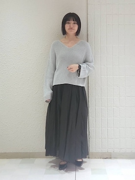 「アイテム（パンプス）」を使った、ノノカさん（レディース・156cm・20代）の春コーディネート