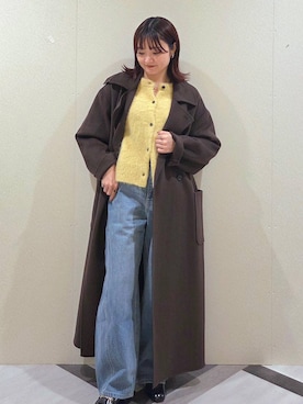 「A part by（アパートバイ）のアイテム」を使った、ノノカさん（レディース・156cm）の秋コーディネート