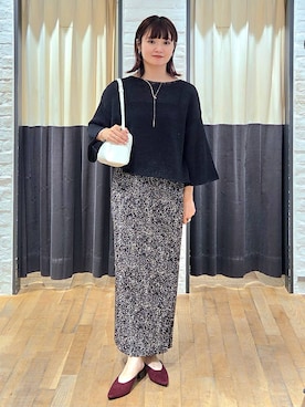 「アイテム（リング）」を使った、ノノカさん（レディース・156cm・20代）の秋コーディネート