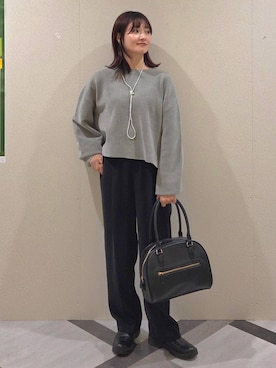 「SNAP_apart by lowrys」｜ノノカさん（レディース・156cm）の秋コーディネート