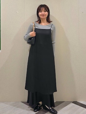 「SNAP_apart by lowrys」｜ノノカさん（レディース・156cm）の秋コーディネート