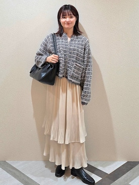 「SNAP_apart by lowrys」｜ノノカさん（レディース・156cm）の秋コーディネート