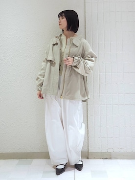 「アイテム（パンプス）」を使った、ノノカさん（レディース・156cm・20代）の春コーディネート