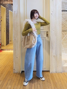 ノノカさん（レディース・156cm）の冬コーディネート