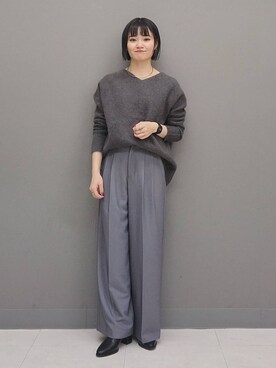 ノノカさん（レディース・156cm）の冬コーディネート