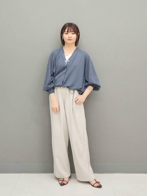 超美品！Atelier GG パイナップルタンクトップ①　サイズ2ハーフ① セール】ワンショルカップツキタンク（タンクトップ）｜A part