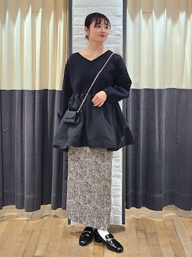 「SNAP_apart by lowrys」｜ノノカさん（レディース・156cm）の秋コーディネート