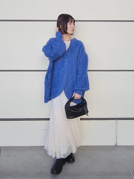 「アパートバイローリーズ」｜「アイテム（アクセサリー）」を使った、ノノカさん（レディース・156cm）の秋コーディネート