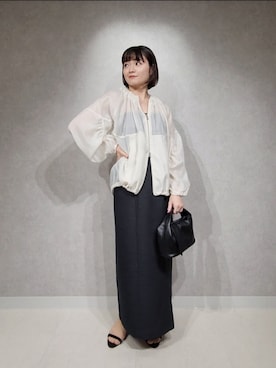「アパートバイローリーズ」｜「アイテム（キャミソール）」を使った、ノノカさん（レディース・156cm）の夏コーディネート
