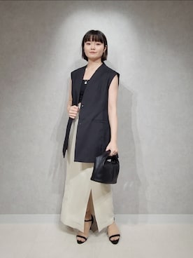 「アパートバイローリーズ」｜「アイテム（キャミソール）」を使った、ノノカさん（レディース・156cm）の夏コーディネート