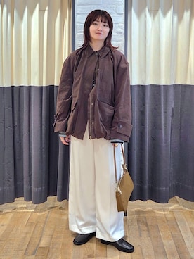 「SNAP_apart by lowrys」｜ノノカさん（レディース・156cm）の秋コーディネート