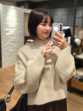 「アイテム（チョーカー）」を使った、ノノカさん（レディース・156cm・20代）の秋コーディネート