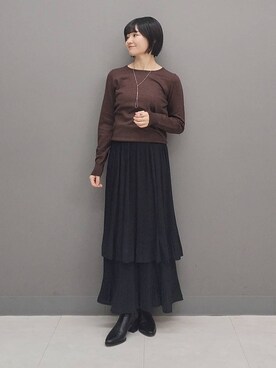 ノノカさん(レディース・156cm)の冬コーディネート