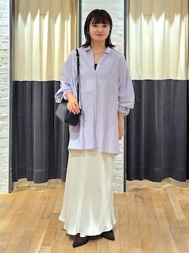 「アイテム（パンプス）」を使った、ノノカさん（レディース・156cm・20代）の夏コーディネート