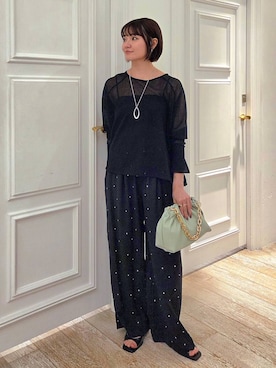 「A part by（アパートバイ）のアイテム」を使った、ノノカさん（レディース・156cm）の春コーディネート