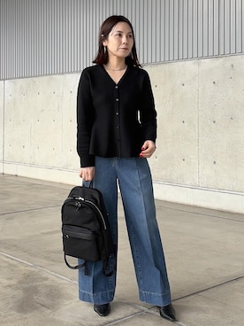 かおちゃんさん（レディース・156cm）の冬コーディネート