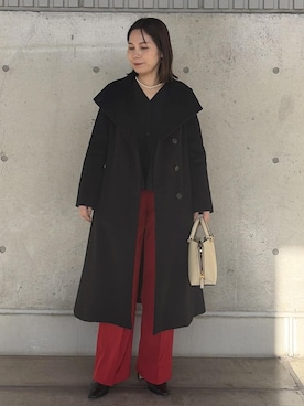 「E'POR（エポール）のアイテム」を使った、かおちゃんさん（レディース・156cm）の冬コーディネート