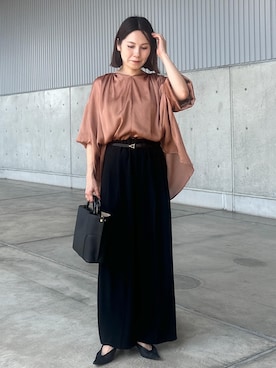 「アイテム（パンプス）」を使った、かおちゃんさん（レディース・156cm・40代）の夏コーディネート