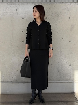 「初秋コーデ」｜かおちゃんさん（レディース・156cm）の冬コーディネート