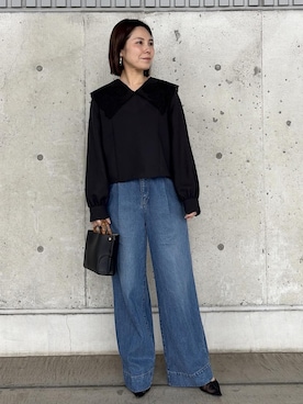 かおちゃんさん（レディース・156cm）の春コーディネート