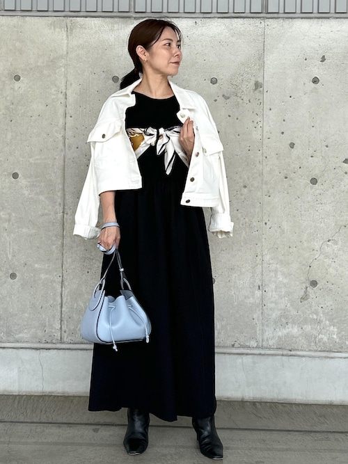 セール】シルク混リアクティブデニムGジャン（デニムジャケット