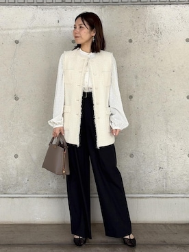 「ROPE'（ロペ）のアイテム」を使った、かおちゃんさん（レディース・156cm）の冬コーディネート