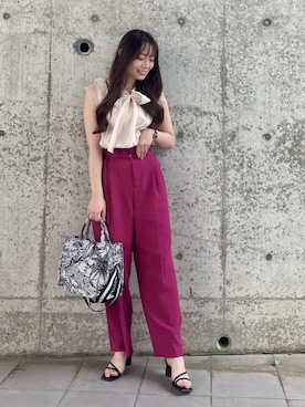 minamiさん（レディース・155cm）の夏コーディネート