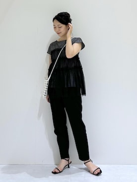 「シンプルコーデ」｜minamiさん（レディース・155cm・20代）の夏コーディネート