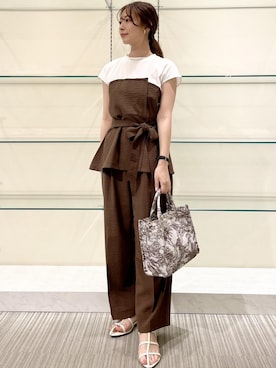 minamiさん（レディース・155cm）の夏コーディネート