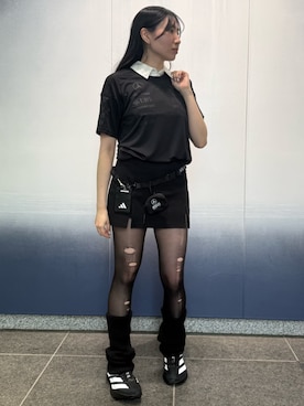 「adidas（アディダス）のアイテム（アクセサリー）」を使った、KMさん（レディース・158cm）の春コーディネート