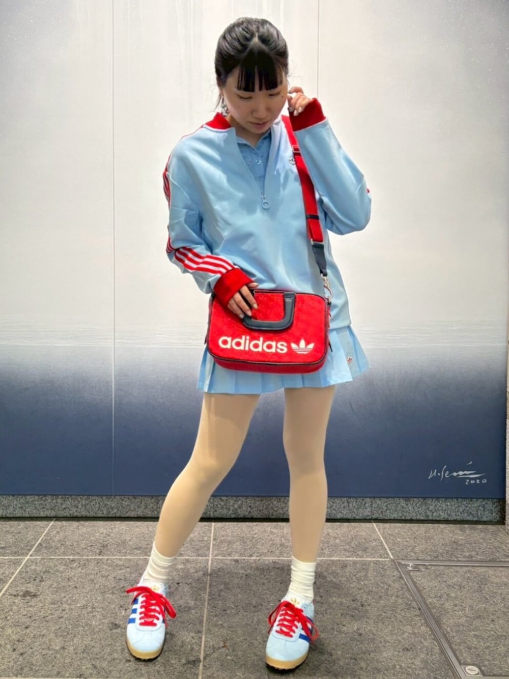 オリジナルスゴルフ】プルオン プリーツスカート、【オリジナルス