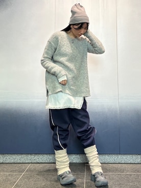 KMさん(レディース・158cm)の冬コーディネート